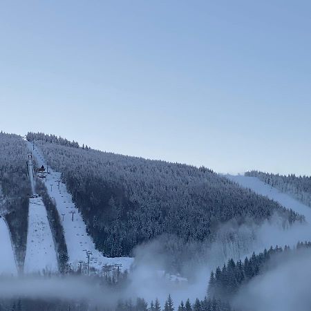 Luxusni Apartman U Sjezdovek S Garazi Harrachov Dış mekan fotoğraf